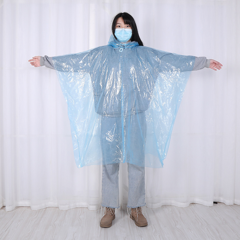 Disposable raincoat adult lengthened to cover feet raincoat manufacturers
