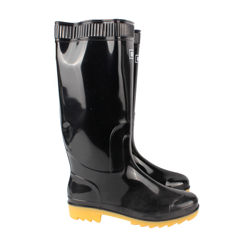Nonslip hightop rain boots with tendon bottom raincoat manufacturers