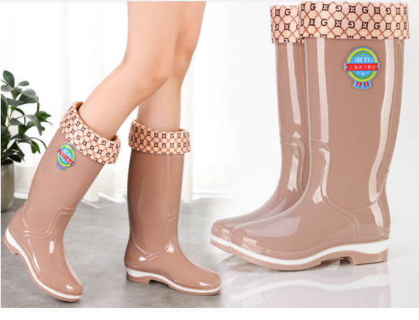 high top rain boots