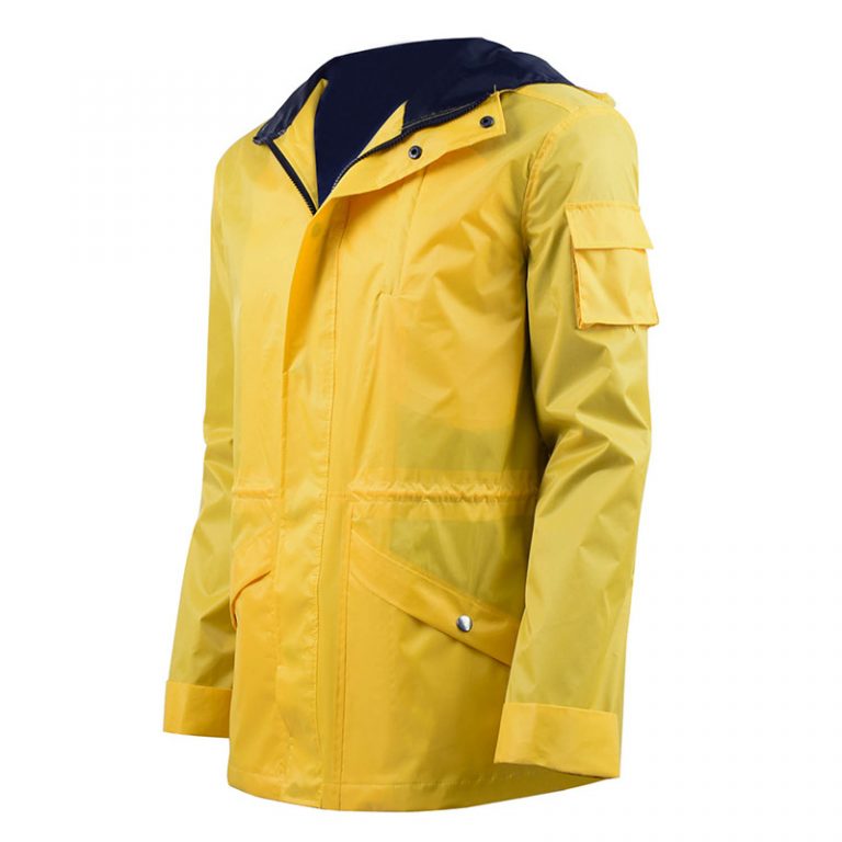 Yellow jacket hooded raincoat raincoat jacket | raincoat manufacturers
