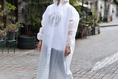 Disposable raincoat 400