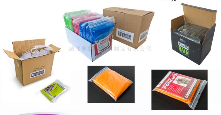 print the logo on the box of raincoat, custom logo for the package of ...